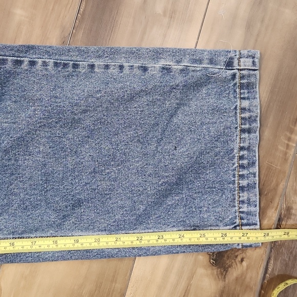 Teenie Weenie denim overalls for girls 1997 TWBEAR light wash embroidered rare - Picture 14 of 15